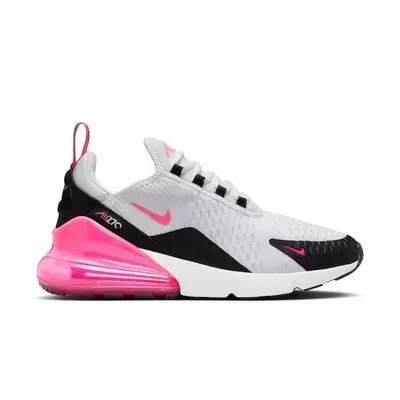 Nike Air Max 270 "White/Hyper Pink/Black" Women's Shoe - white/pink