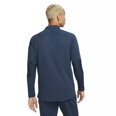 Nike Men's Therma-FIT Academy Winter Warrior Soccer Drill Top - blue