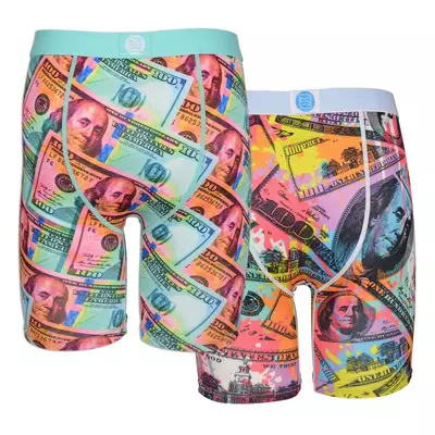 PSD Big Boys' Money Drip Underwear-2PK - multi-color