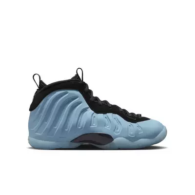 Nike Little Posite One "Psychic Blue" Grade School Kids' Shoeâ€?- psychic blue/black