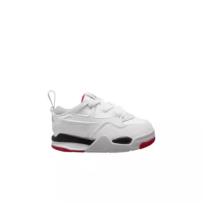 Jordan 4 RM "White/Varsity Red/Black/Neutral Grey" Toddler Boys' Shoe - white/red/black