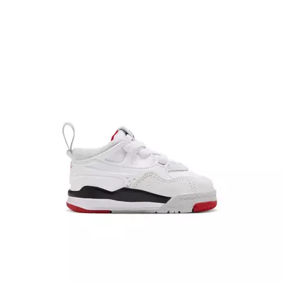 Jordan 4 RM "White/Varsity Red/Black/Neutral Grey" Toddler Boys' Shoe - white/red/black