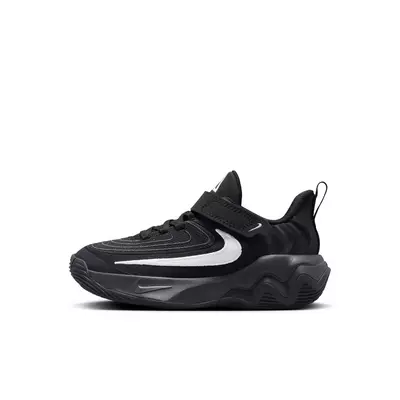 Nike Giannis Immortality 4 "Black/White/Dark Smoke Grey" Preschool Boys' Basketball Shoe - black/white/dk grey